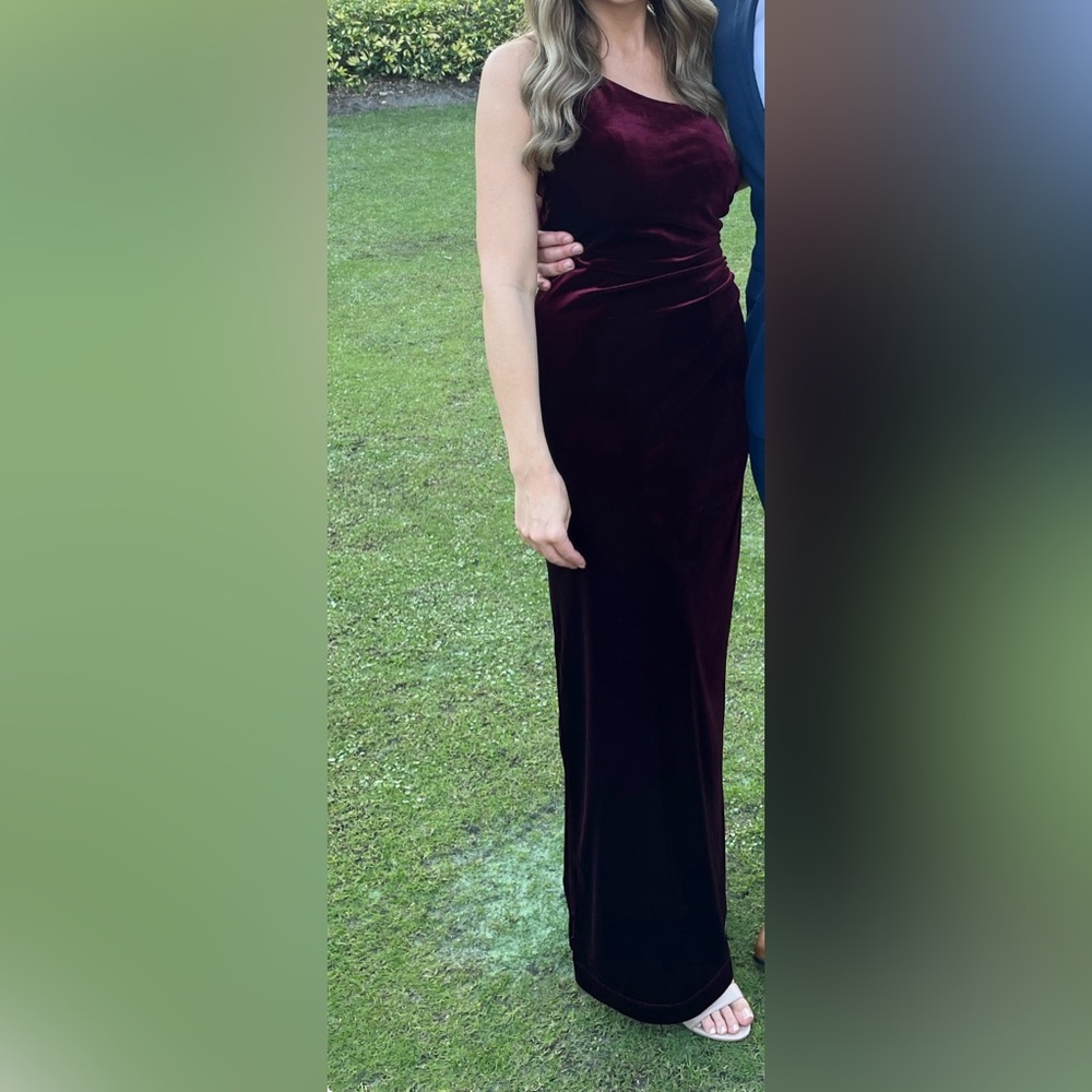 Revelry “Jade” Velvet Gown